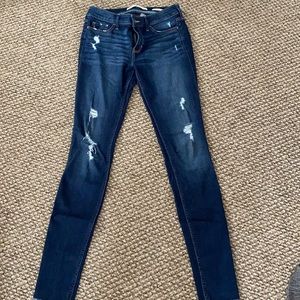 Hollister ripped jeans